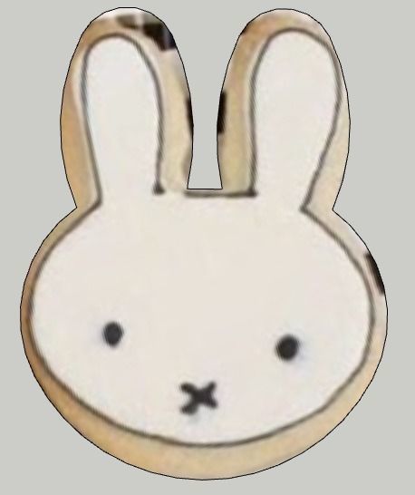 Rabbit Cookie Cutter 3D print model_1