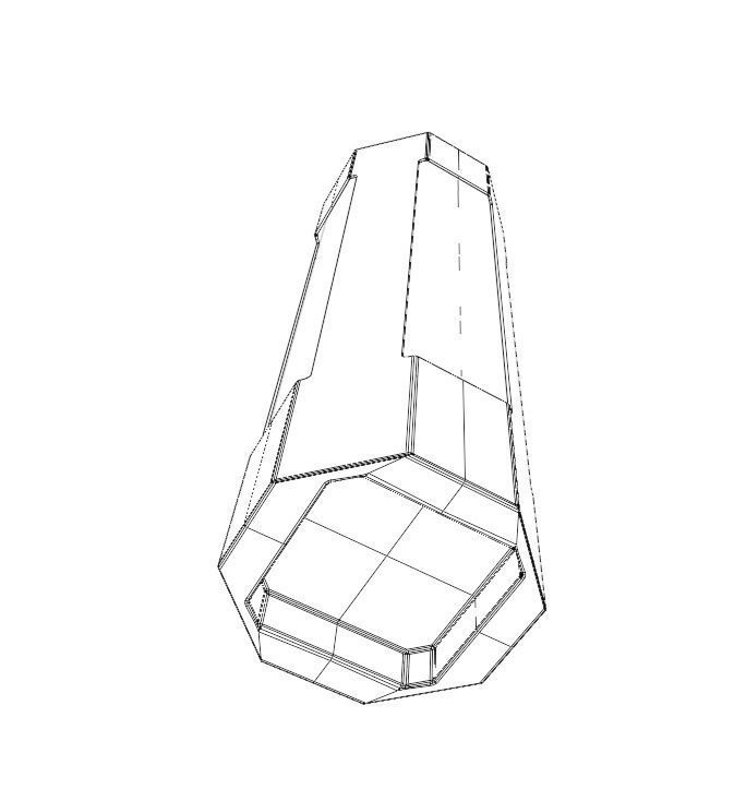 Scifi concept bottle 3D model_7