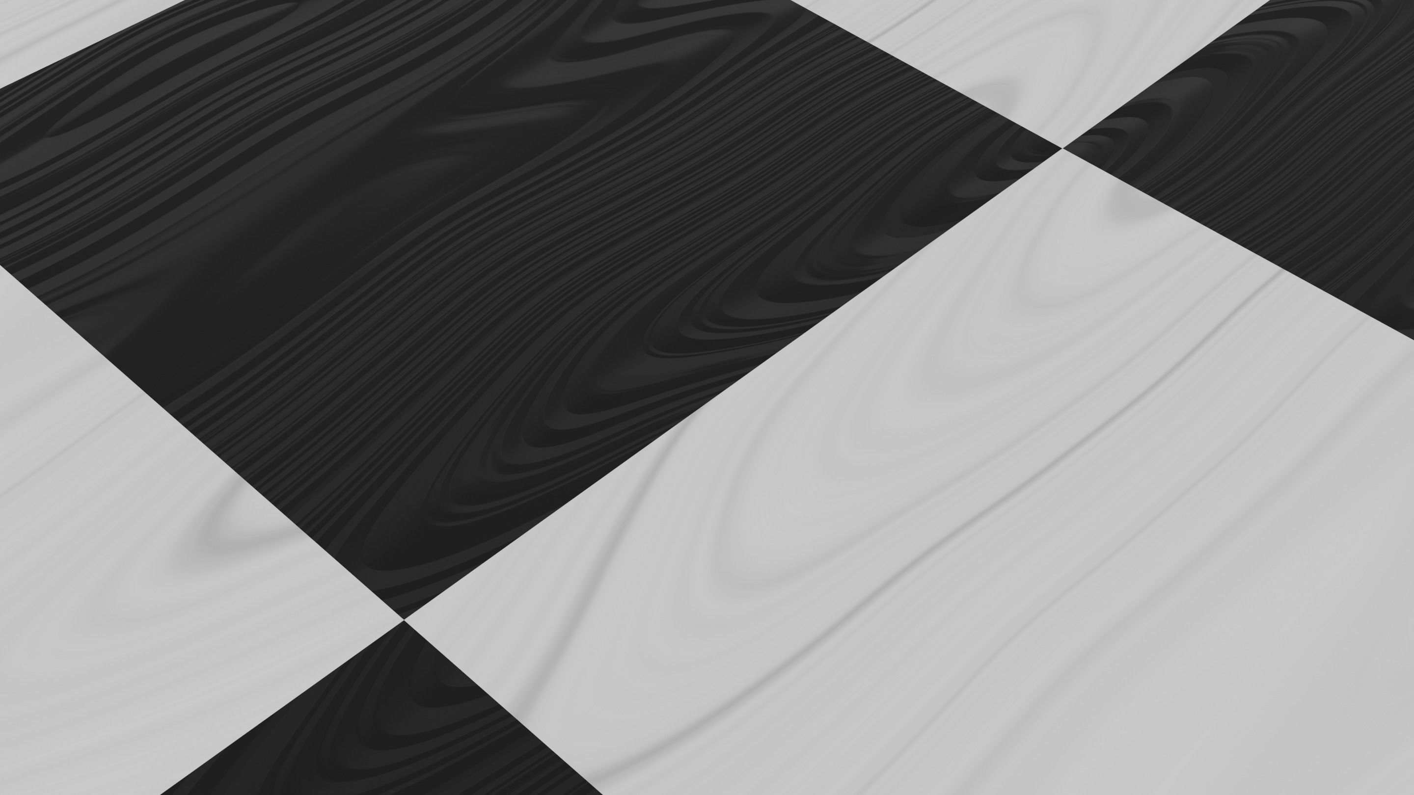 Classic set for chess - table and pieces Low-poly 3D model_8