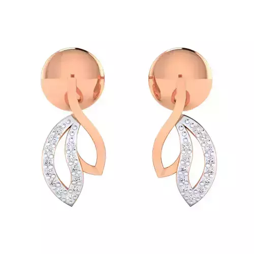 Women earrings 3dm render detail 3D print model