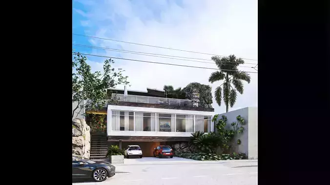 Exterior House Vol1 3D model