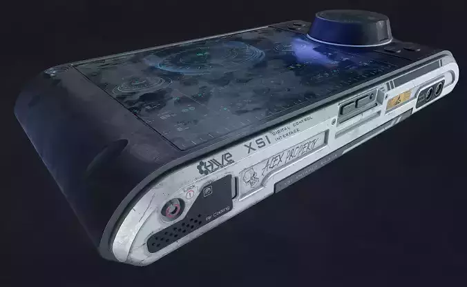 Sci-fi Control Screen