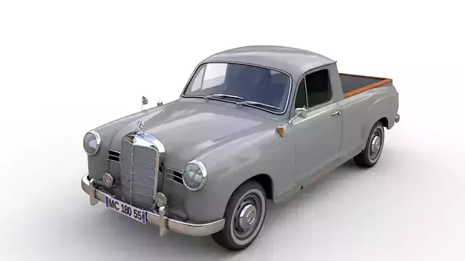 Mercedes-Benz 180D w120 Ponton Pickup 1958