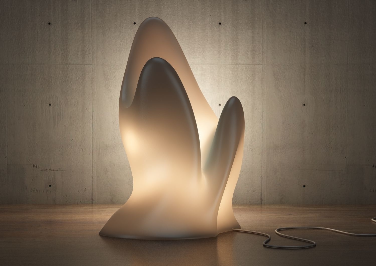 abajur lighting 3d print model 3D model 3D model_1