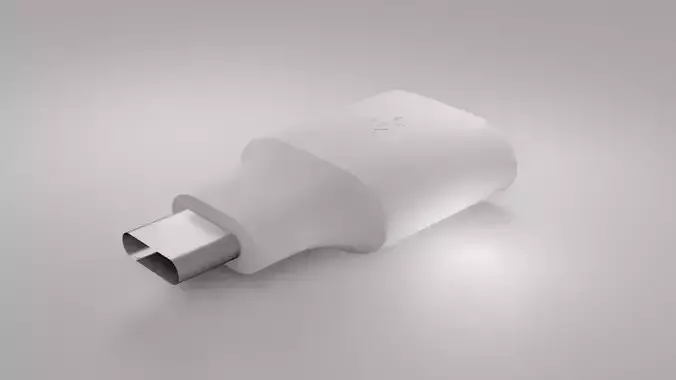 USB-C Adapter 3D model