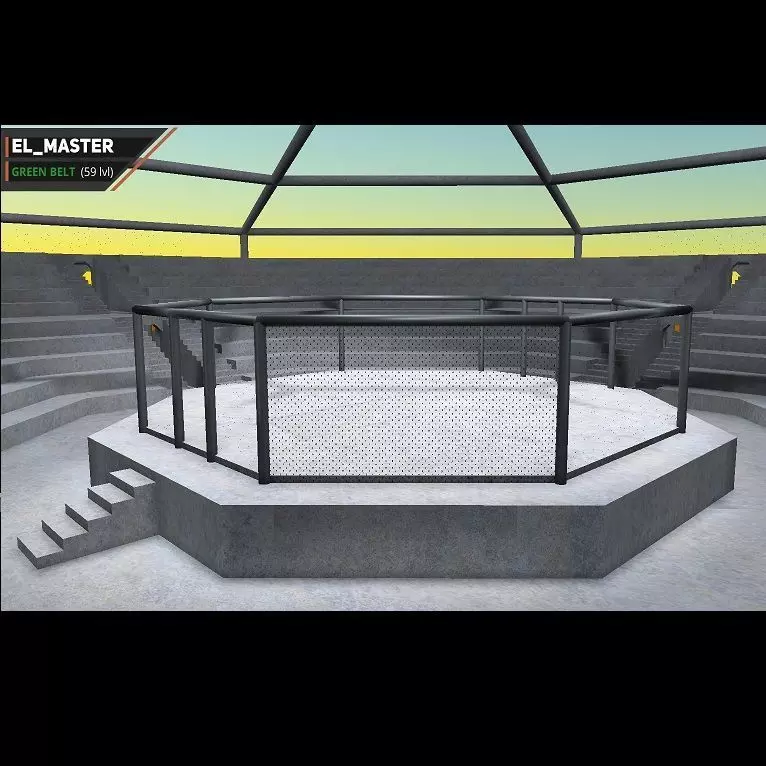 Hexagon Colloseum Free low-poly 3D model