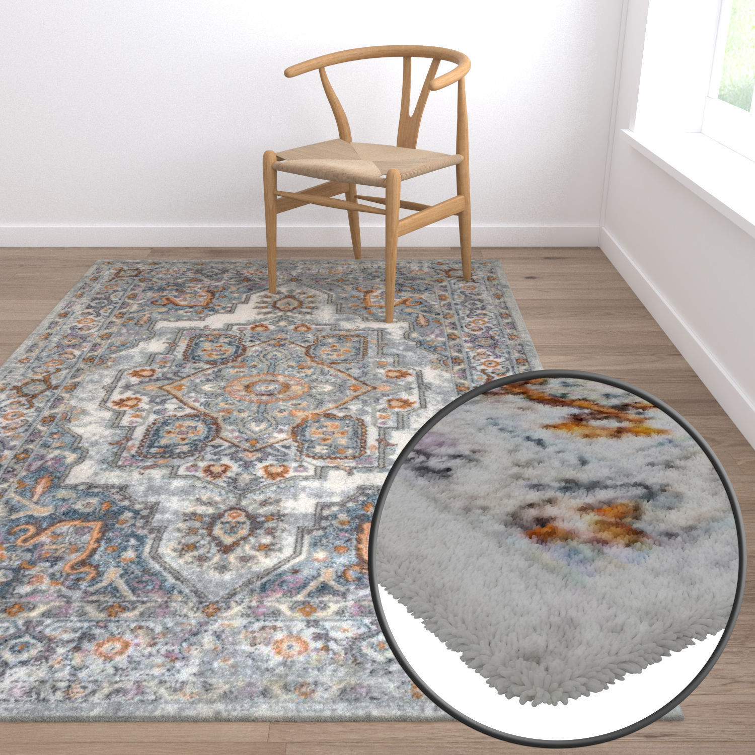 Rug Set 1374 3D model_5