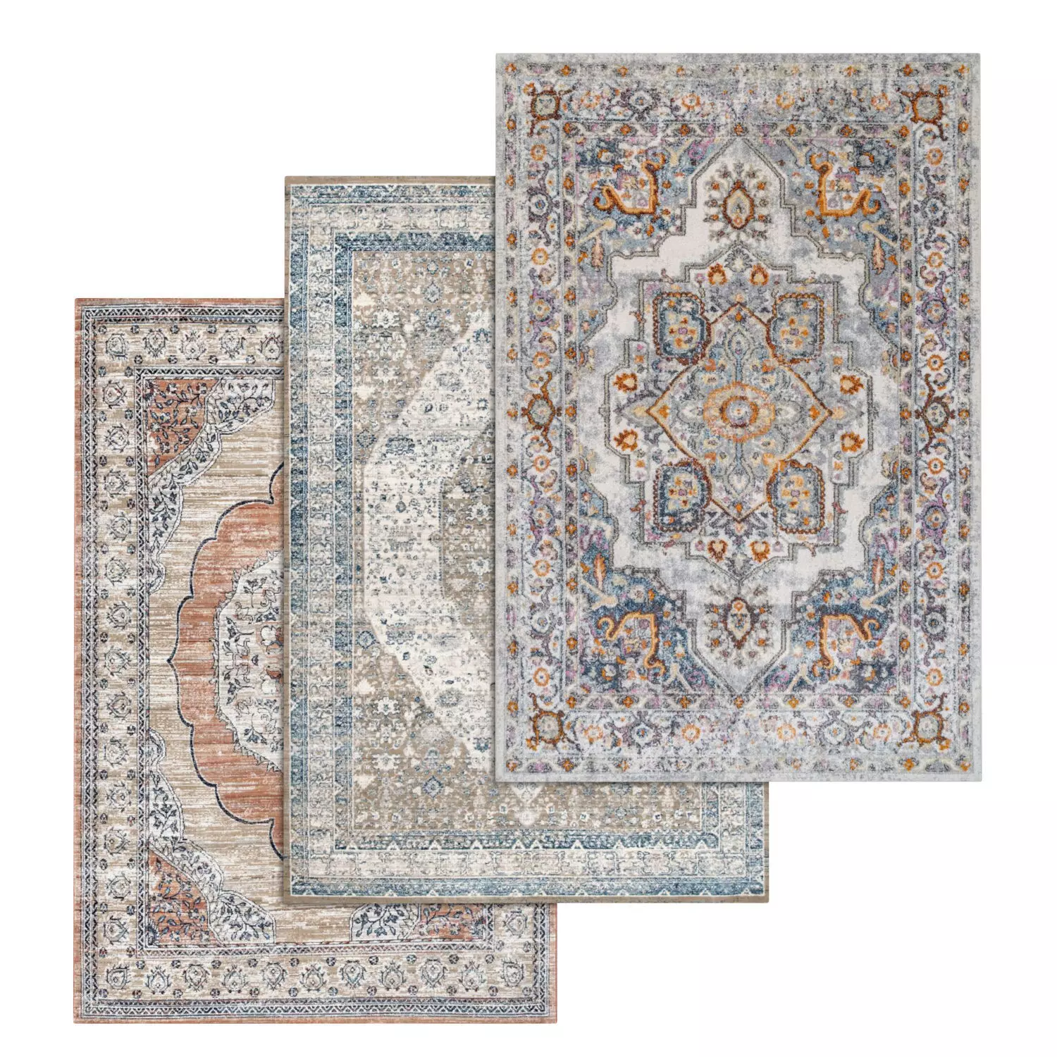 Rug Set 1374 3D model_0