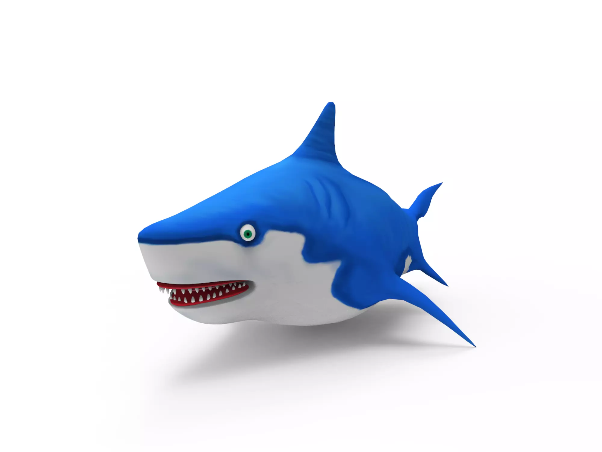 Shark Pack Low-poly 3D model_0