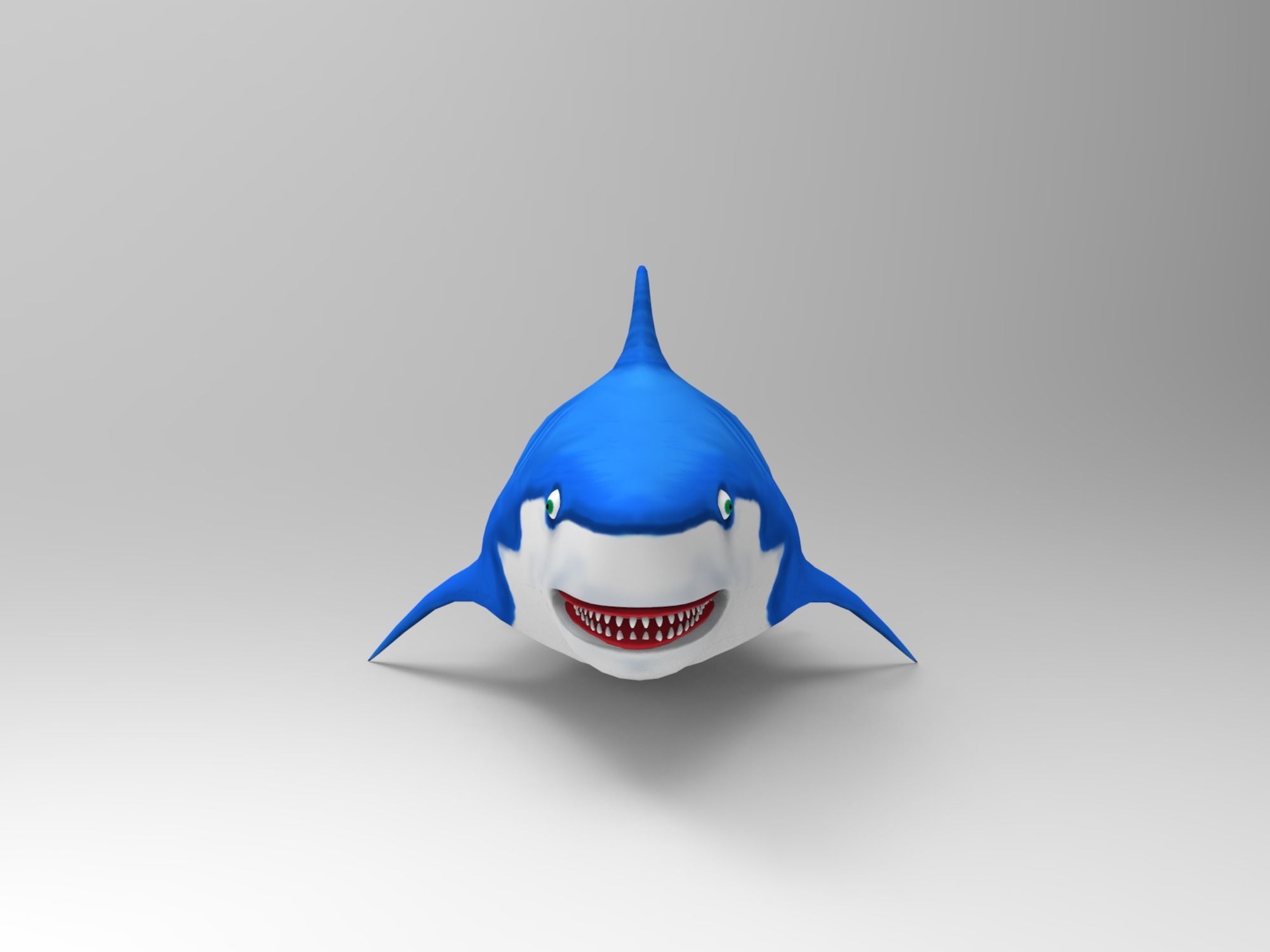 Shark Pack Low-poly 3D model_7
