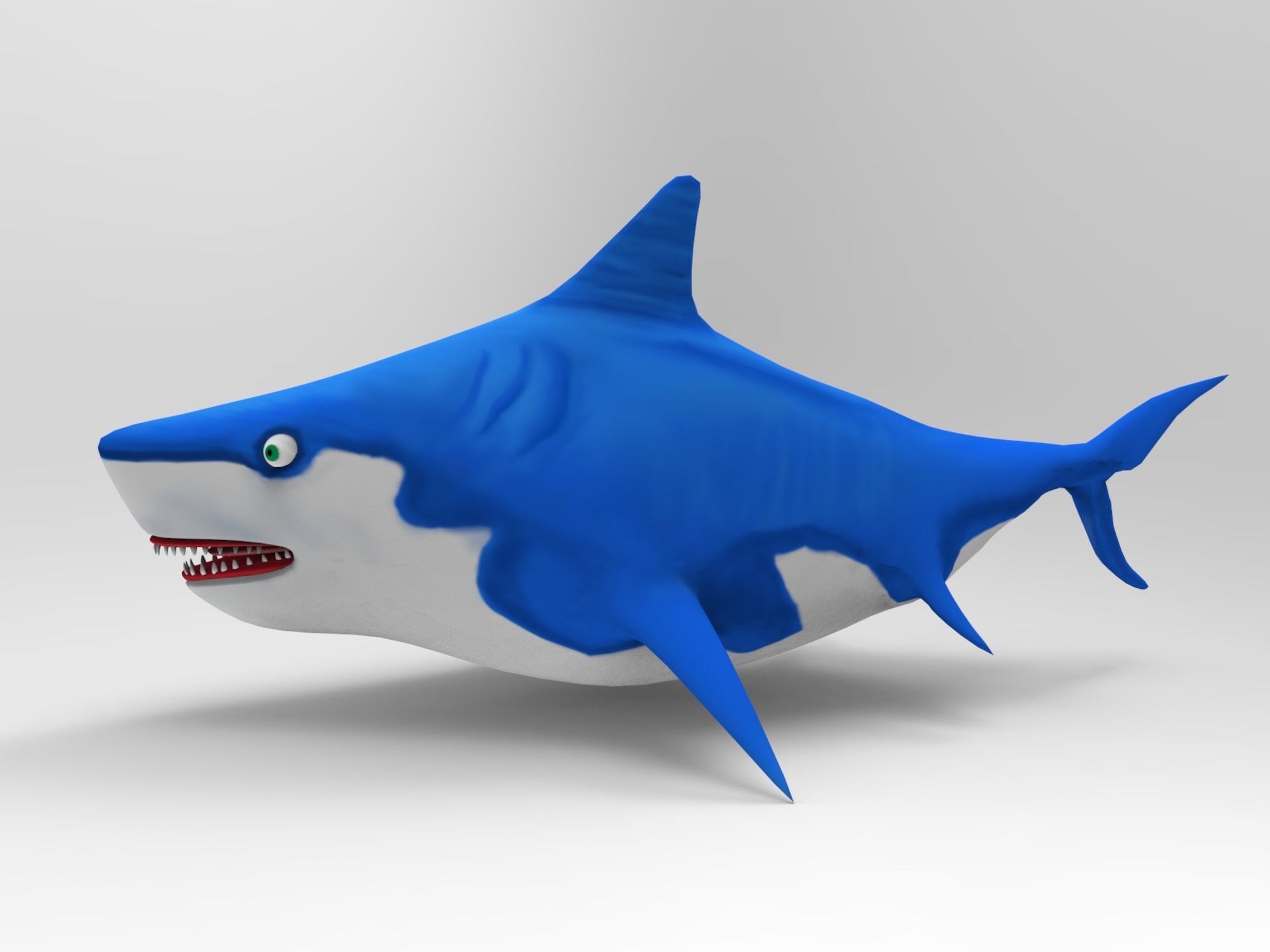 Shark Pack Low-poly 3D model_1