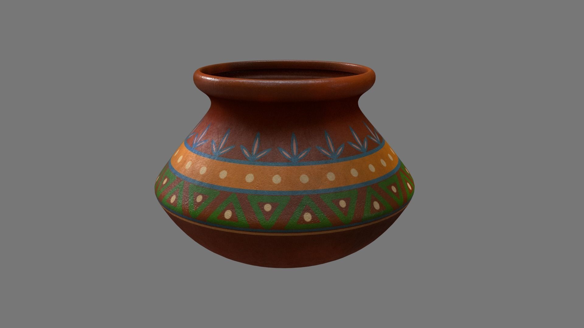 VesselE Stylized Low-poly 3D model_1