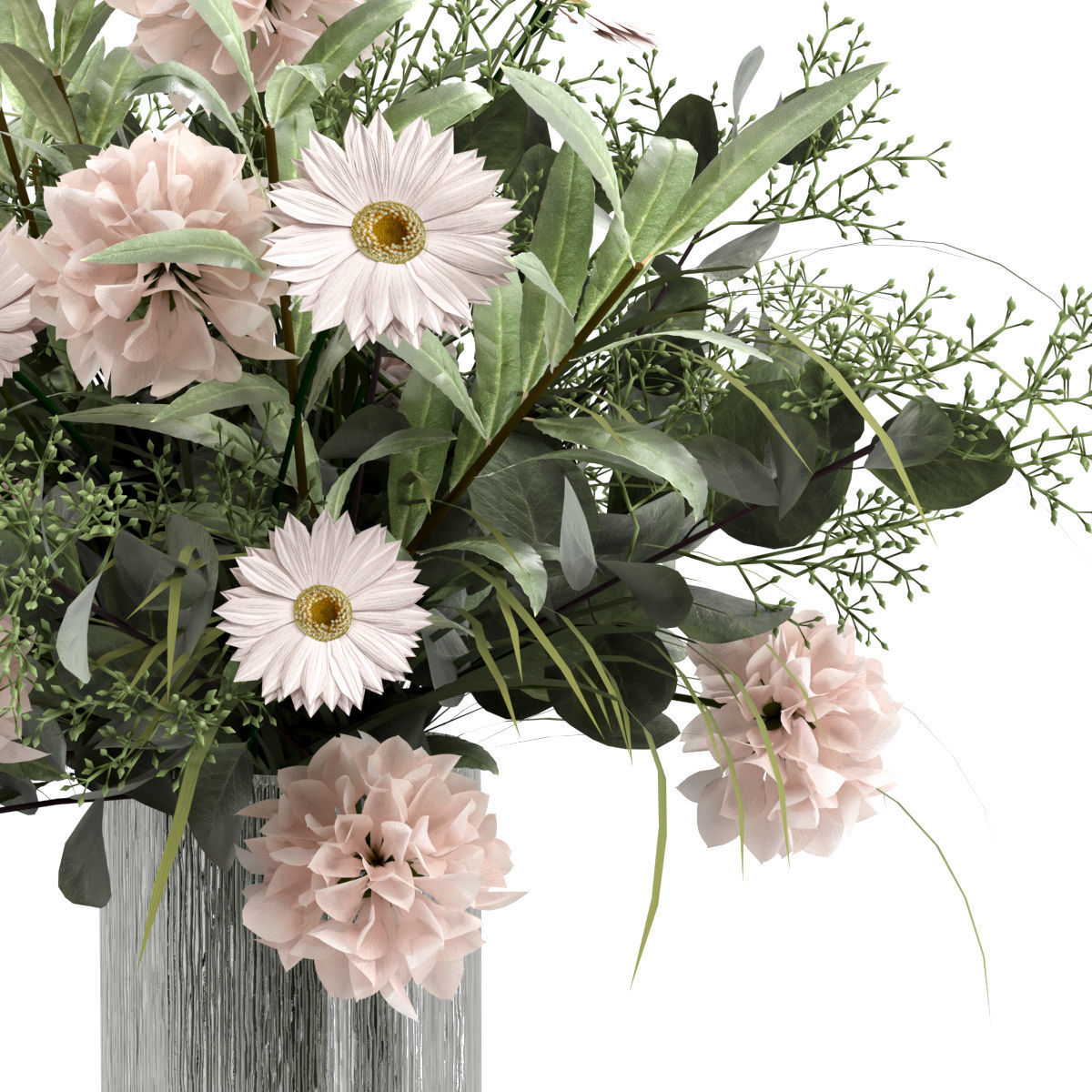 Bouquet 3D model_3
