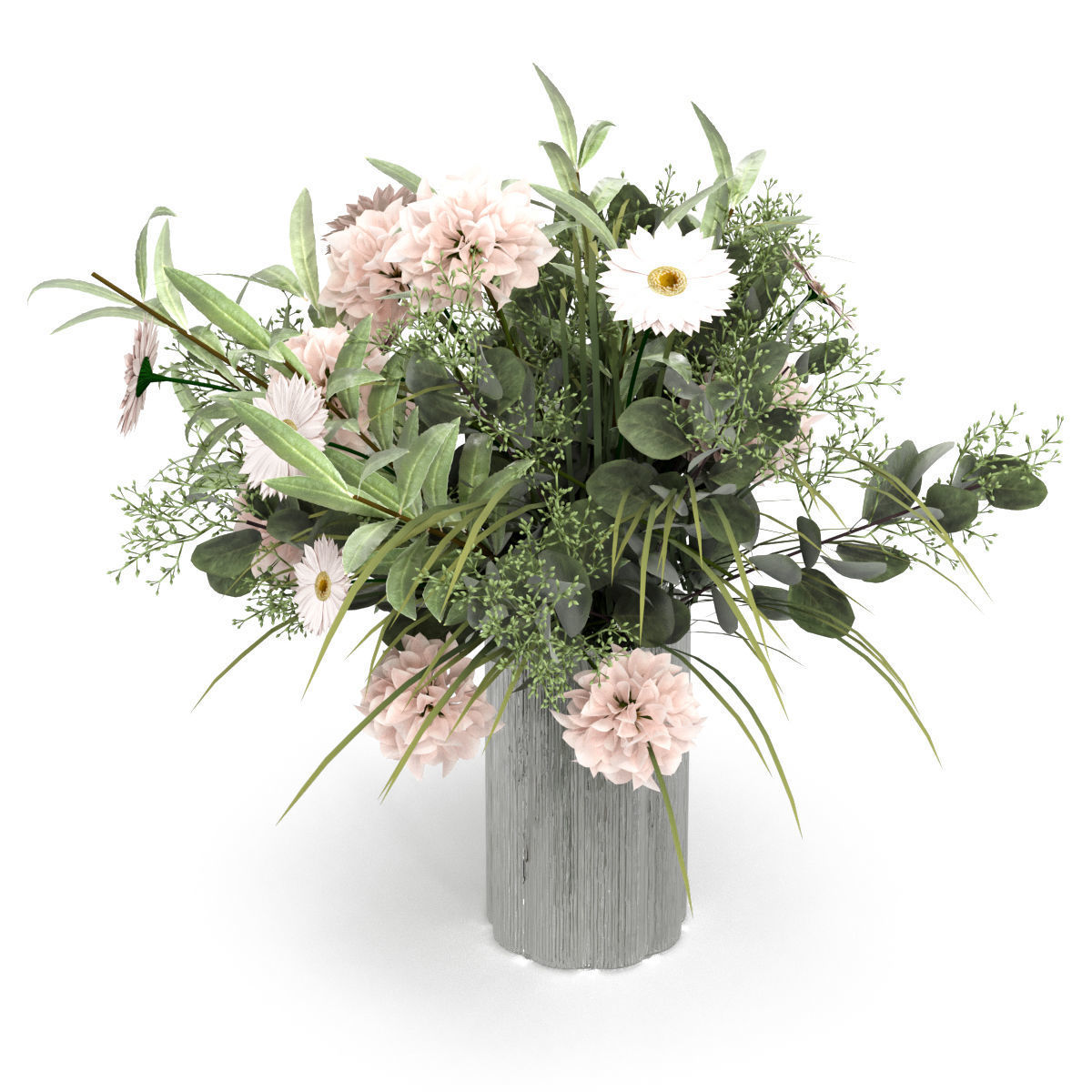 Bouquet 3D model_1