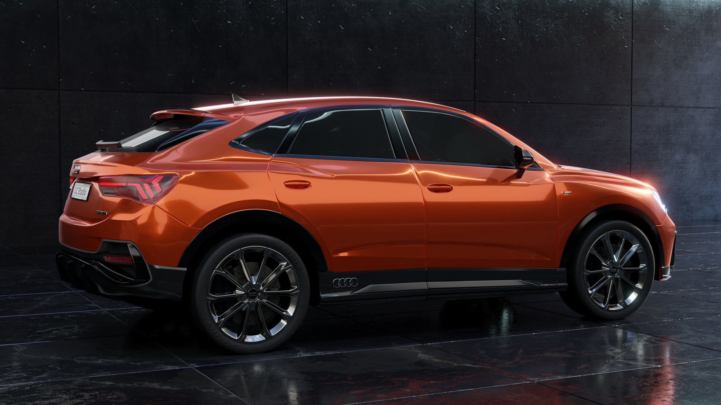 2020 Audi Q3 Sportback 3D model_1