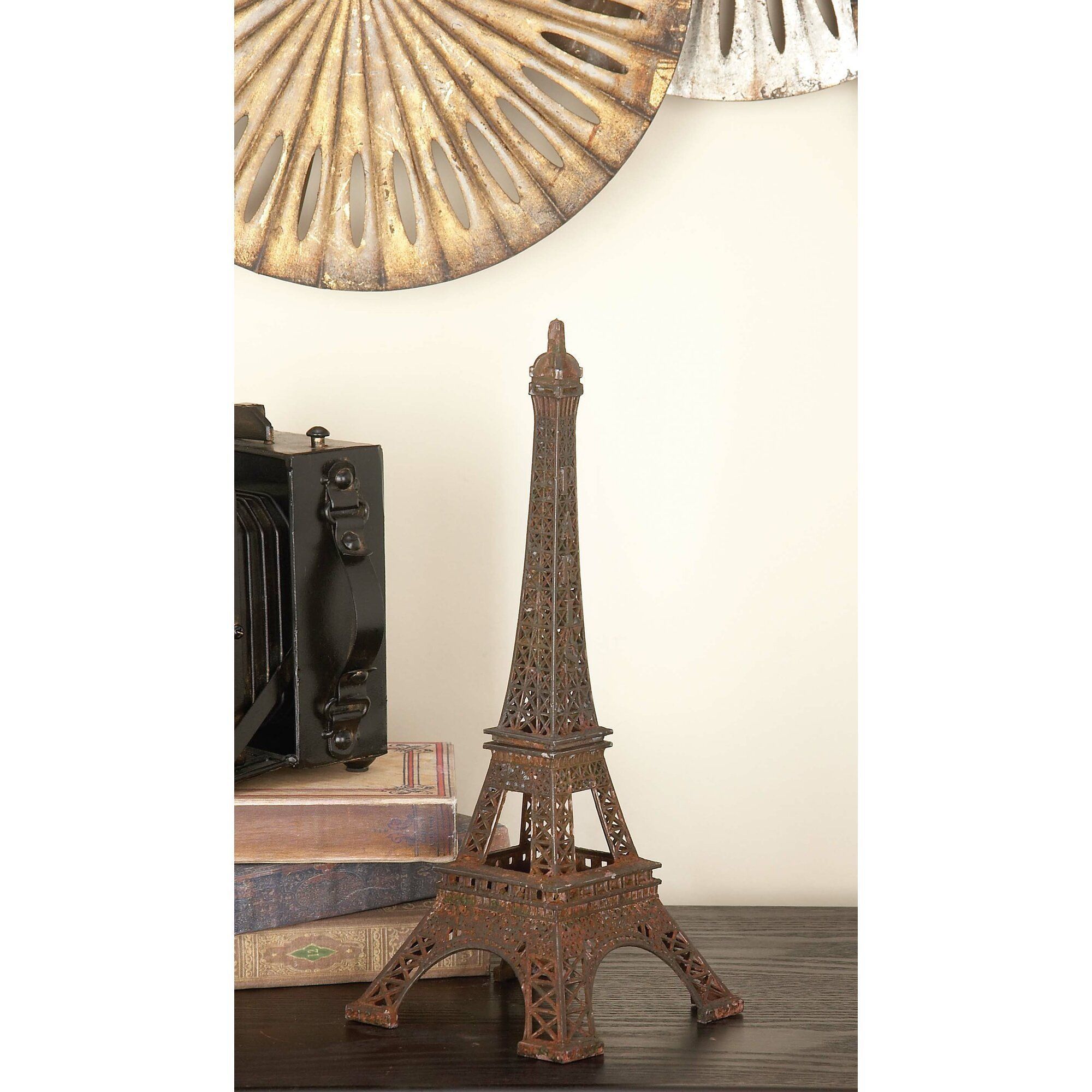 Eiffel Tower Iron Sculpture Low-poly 3D model_5