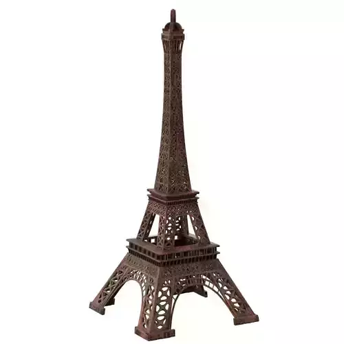 Eiffel Tower Iron Sculpture
