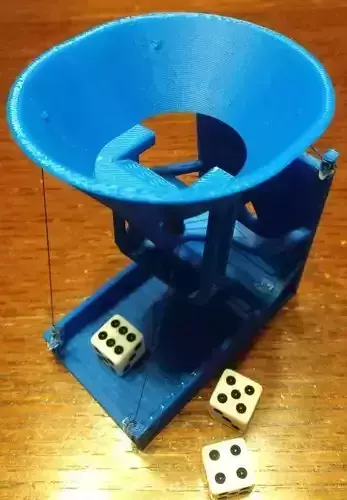 Impossible Dice Tower