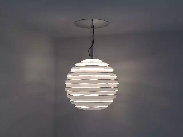 Futuristic Lamp 3D model
