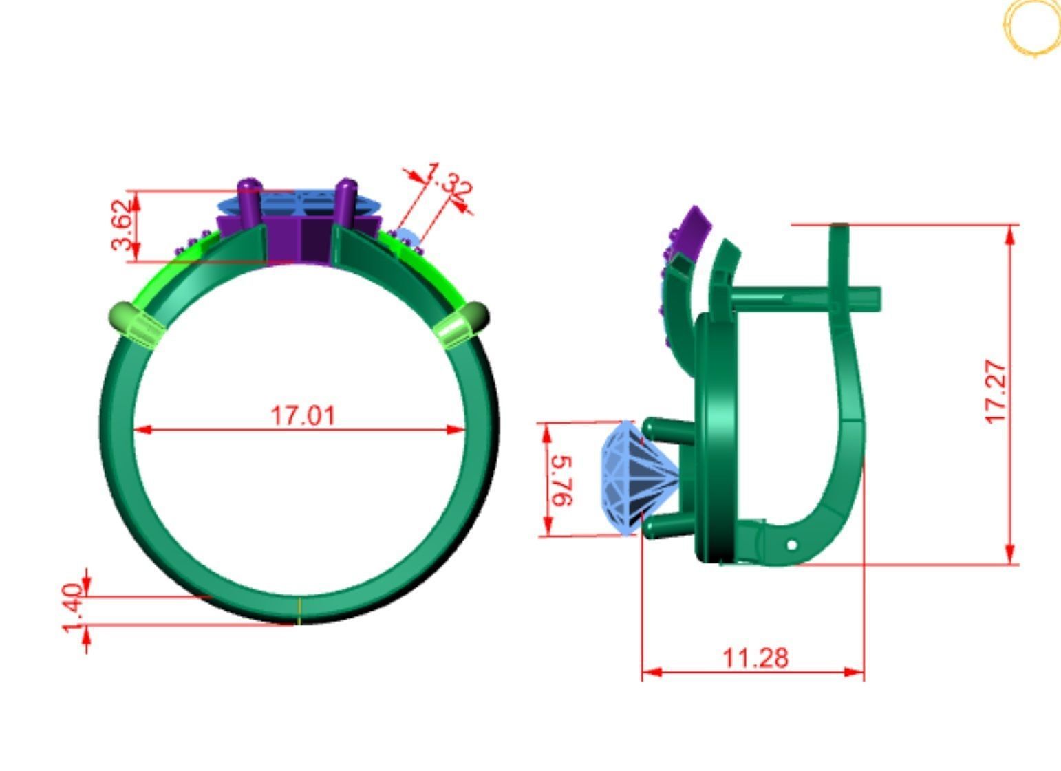 classic Headset 3D print model_6