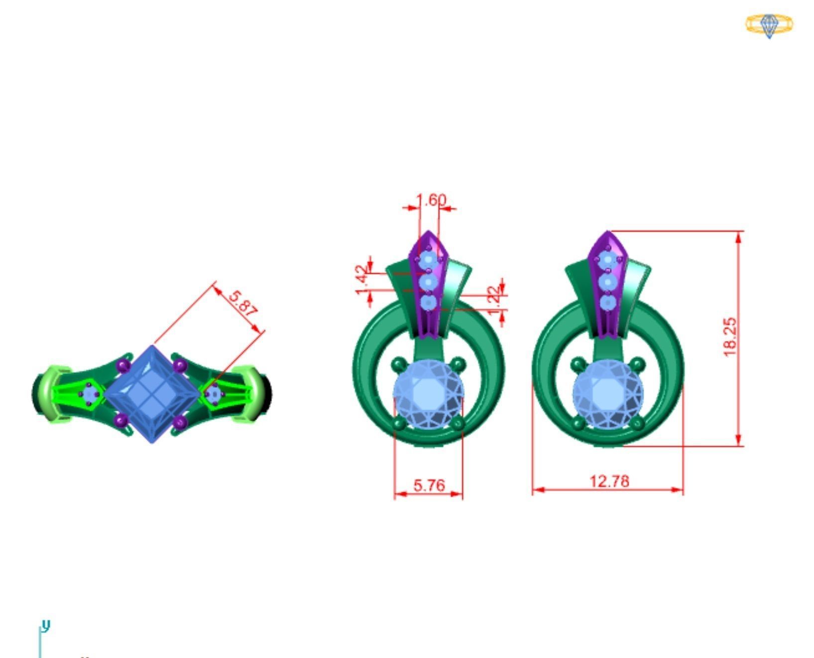 classic Headset 3D print model_7