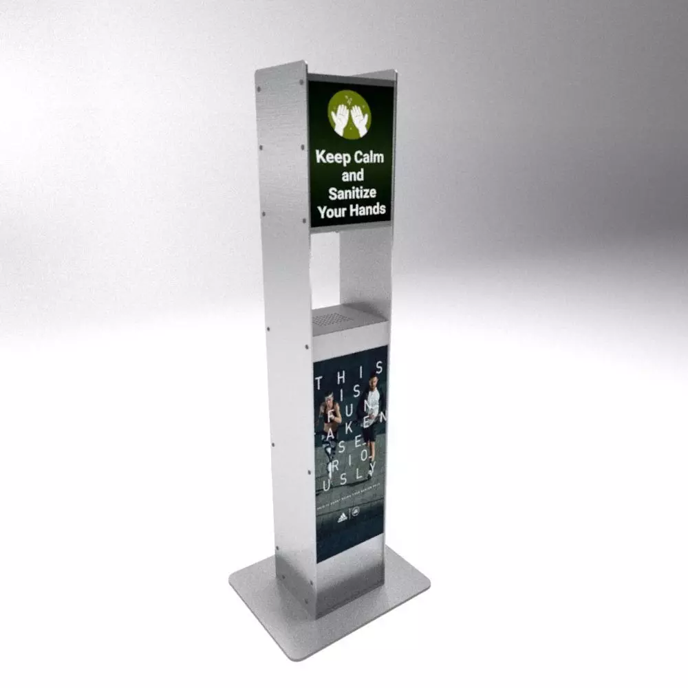 Automatic Hand sanitizer Dispenser 3D model_0