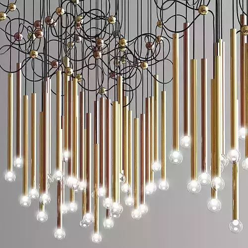 A -Tube Nano Ceiling Pendant Bronze