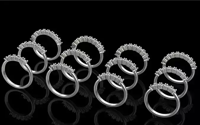 engagement ring  12 pieces