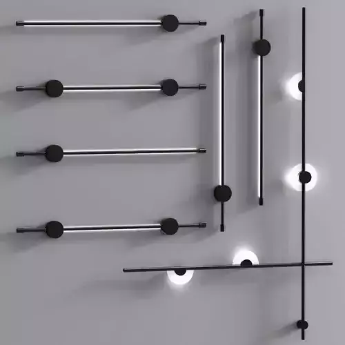 Wall Lamp Scone Set 05