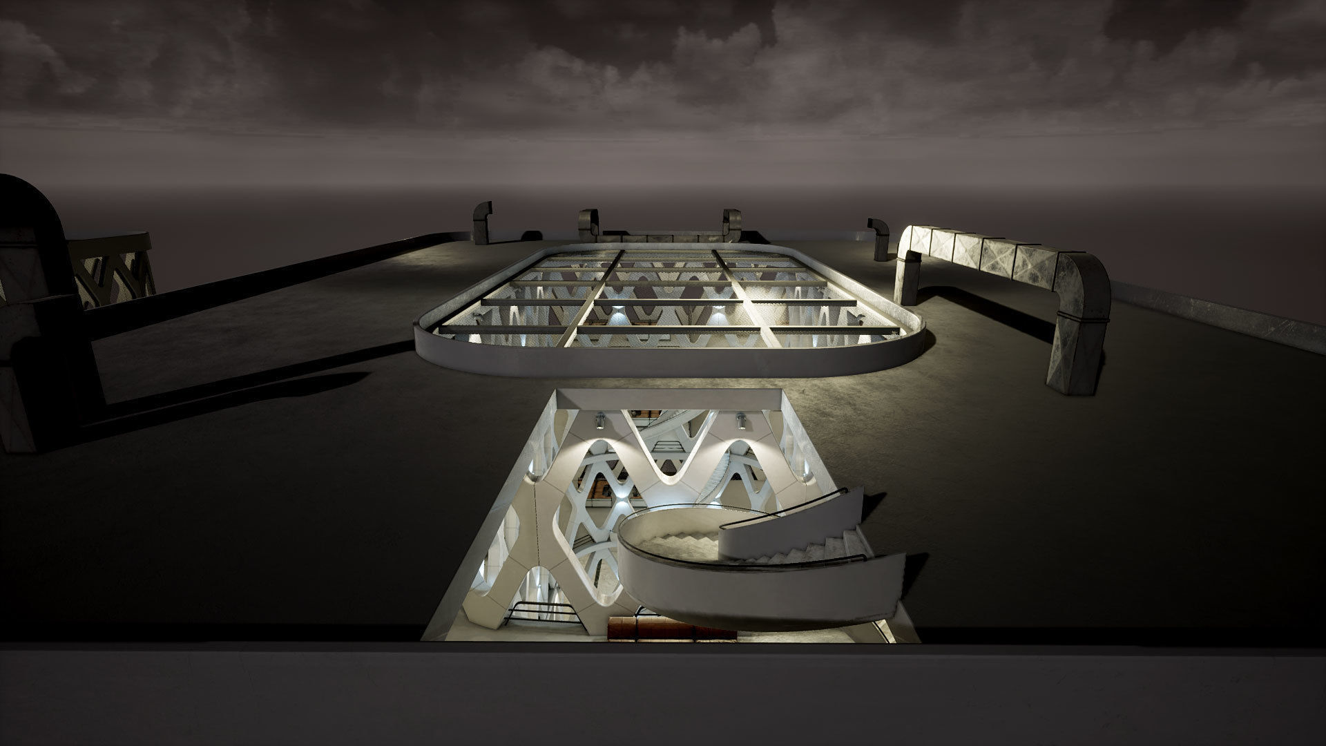 Industrial Office 03 Low-poly 3D model_10