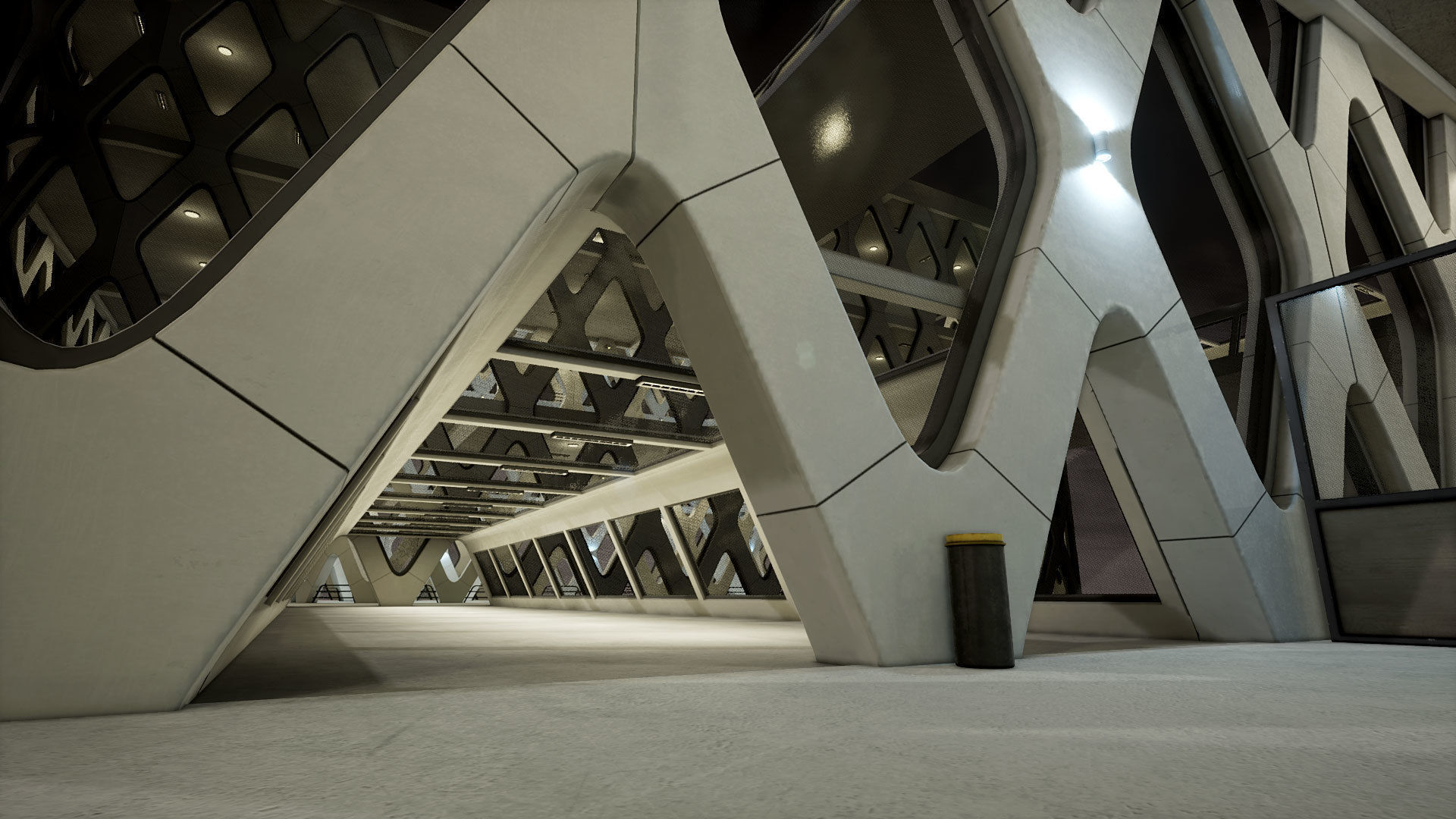 Industrial Office 03 Low-poly 3D model_8