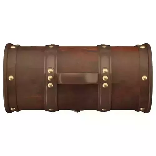 Baron Decorative Storage Trunk Wood Box