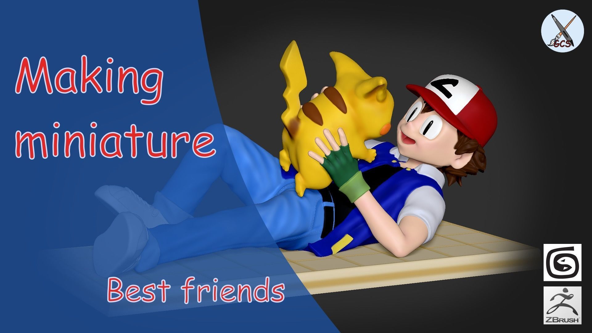 Best friends 3D print model_0