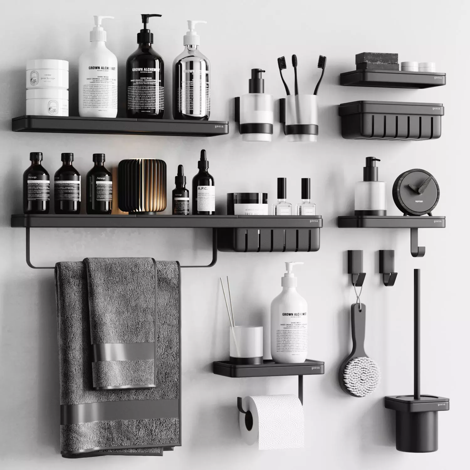 Geesa frame collection 3D model_0