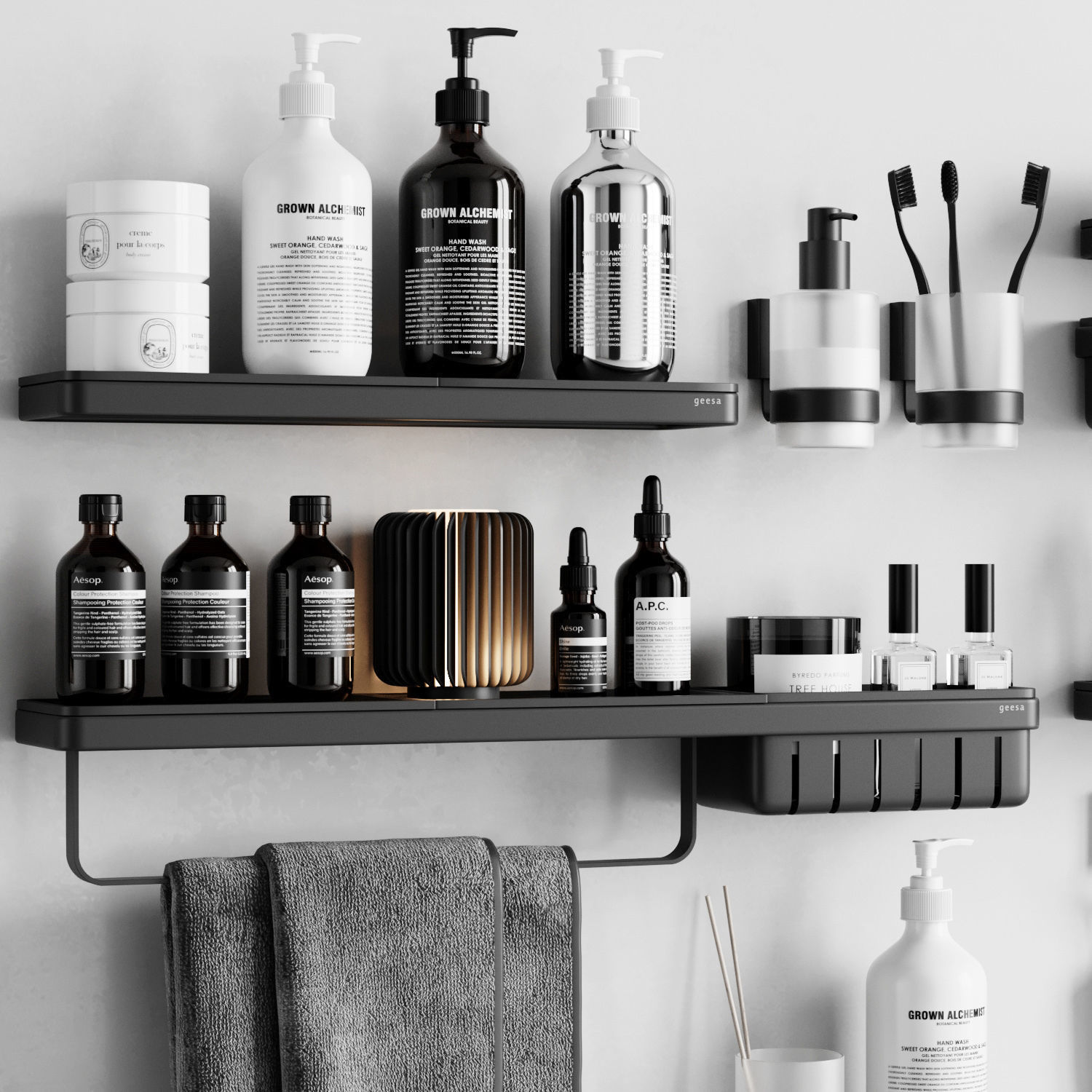 Geesa frame collection 3D model_2