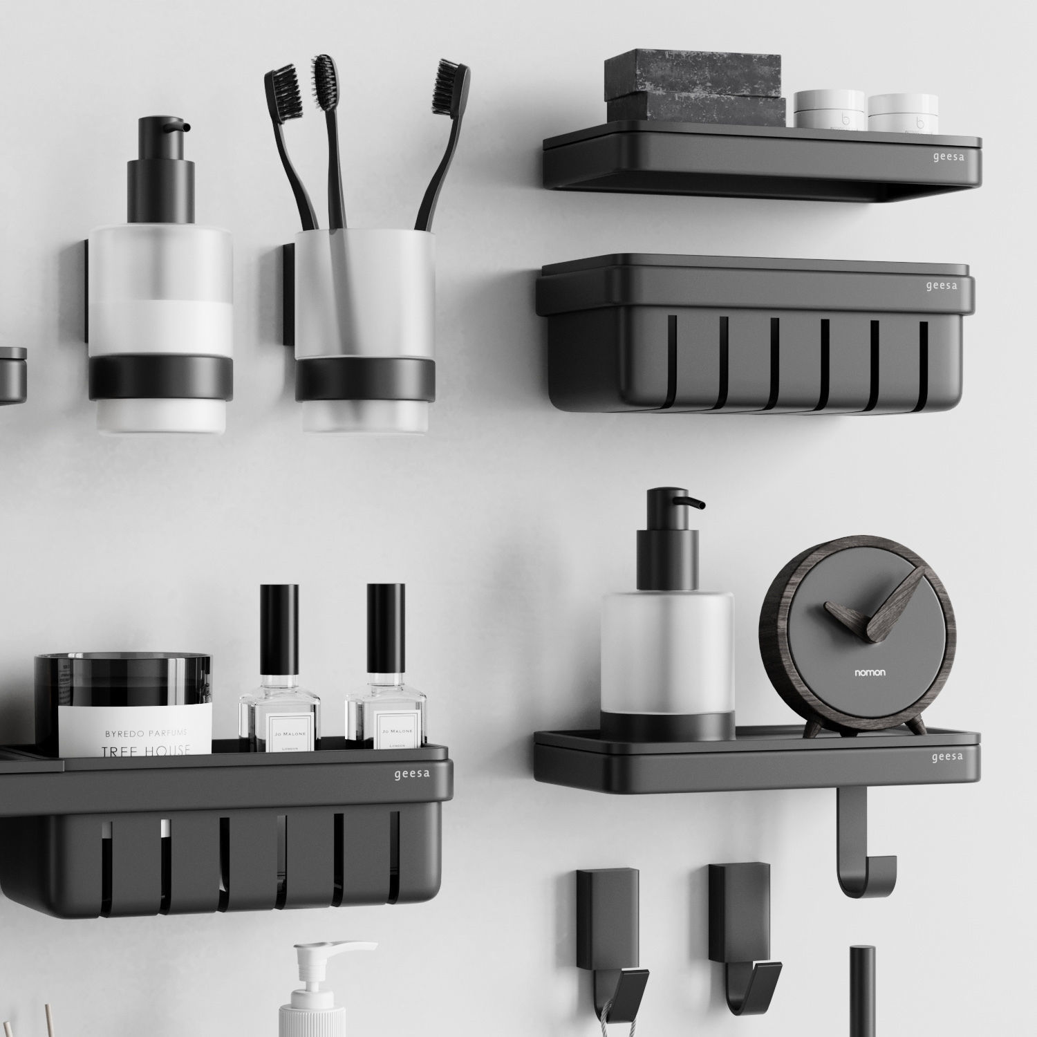 Geesa frame collection 3D model_4