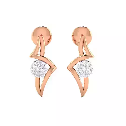 Women earrings 3dm render detail 3D print model