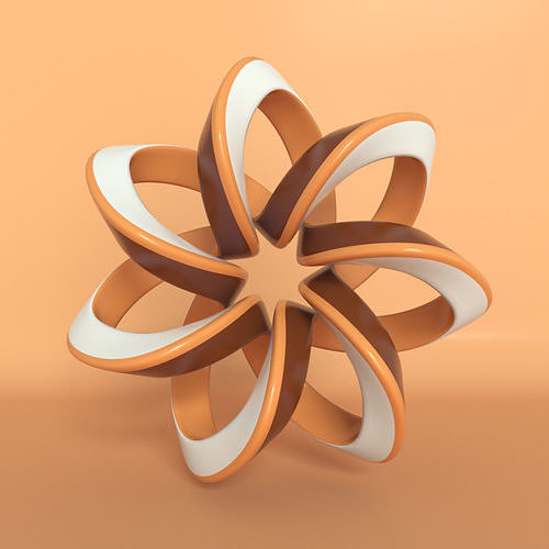 complex torus 3D model