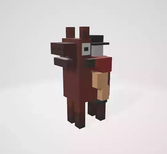Crossy Road type game Horse and Rider