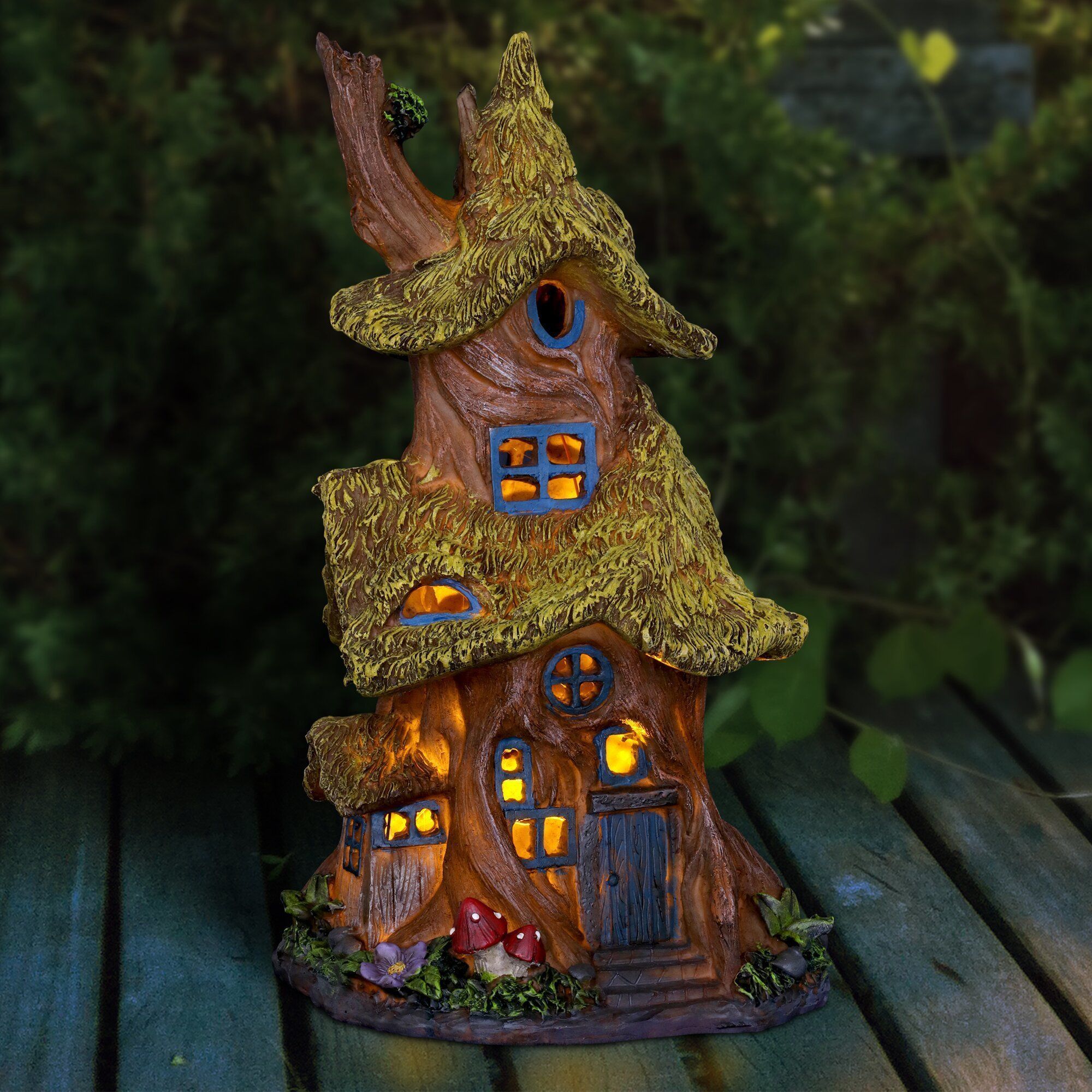 Fairy House Fairy Garden Low-poly 3D model_7