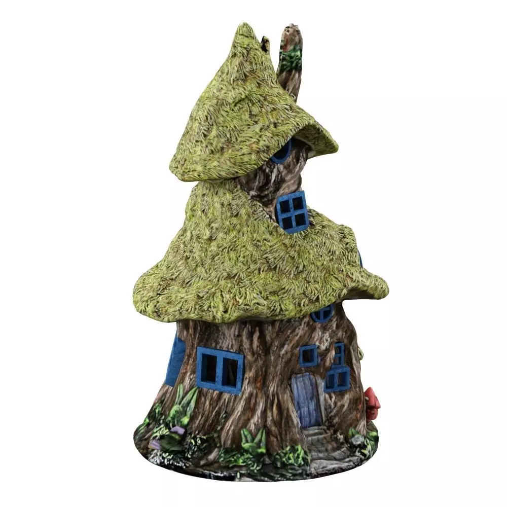 Fairy House Fairy Garden Low-poly 3D model_0