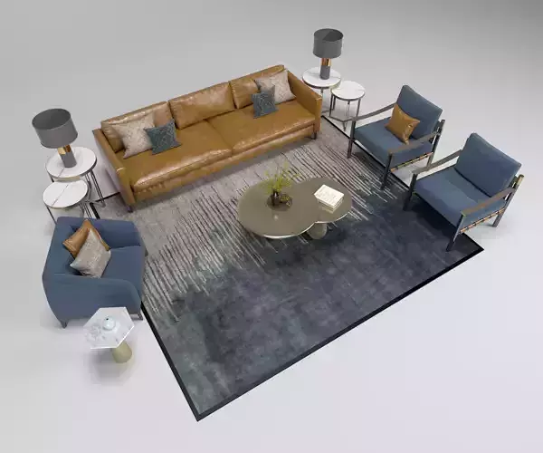 Modern Sofa 3D model