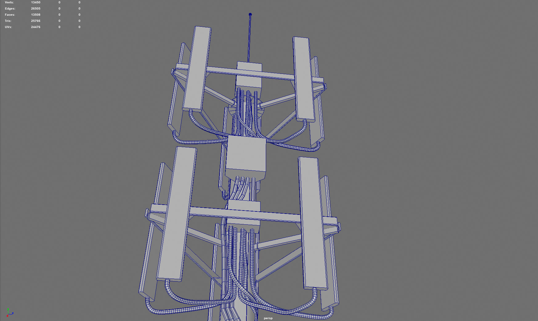 CELL SITE Low-poly 3D model_12