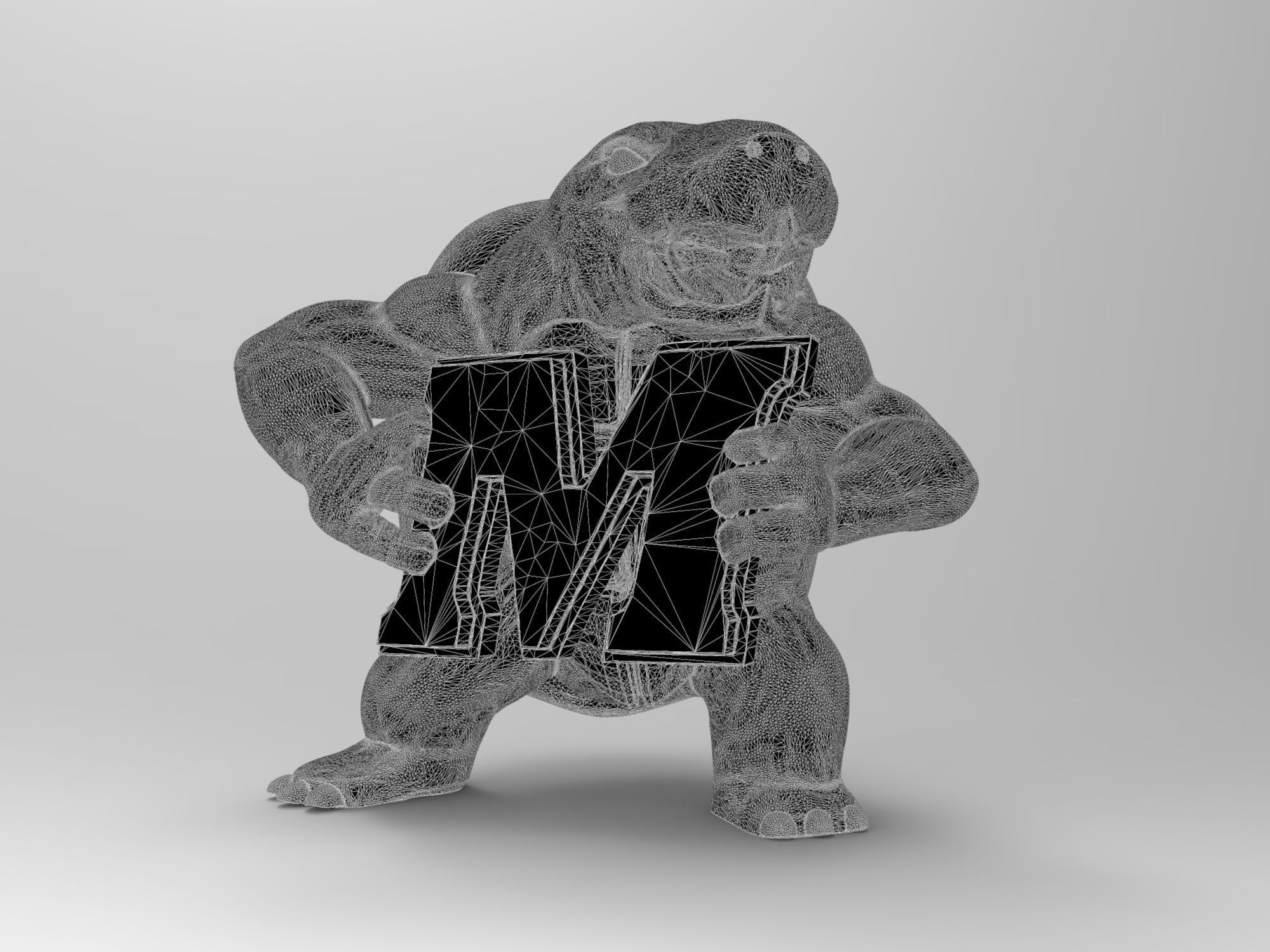 university of maryland terrapins basketball Mascot Testudo 3D print model_7