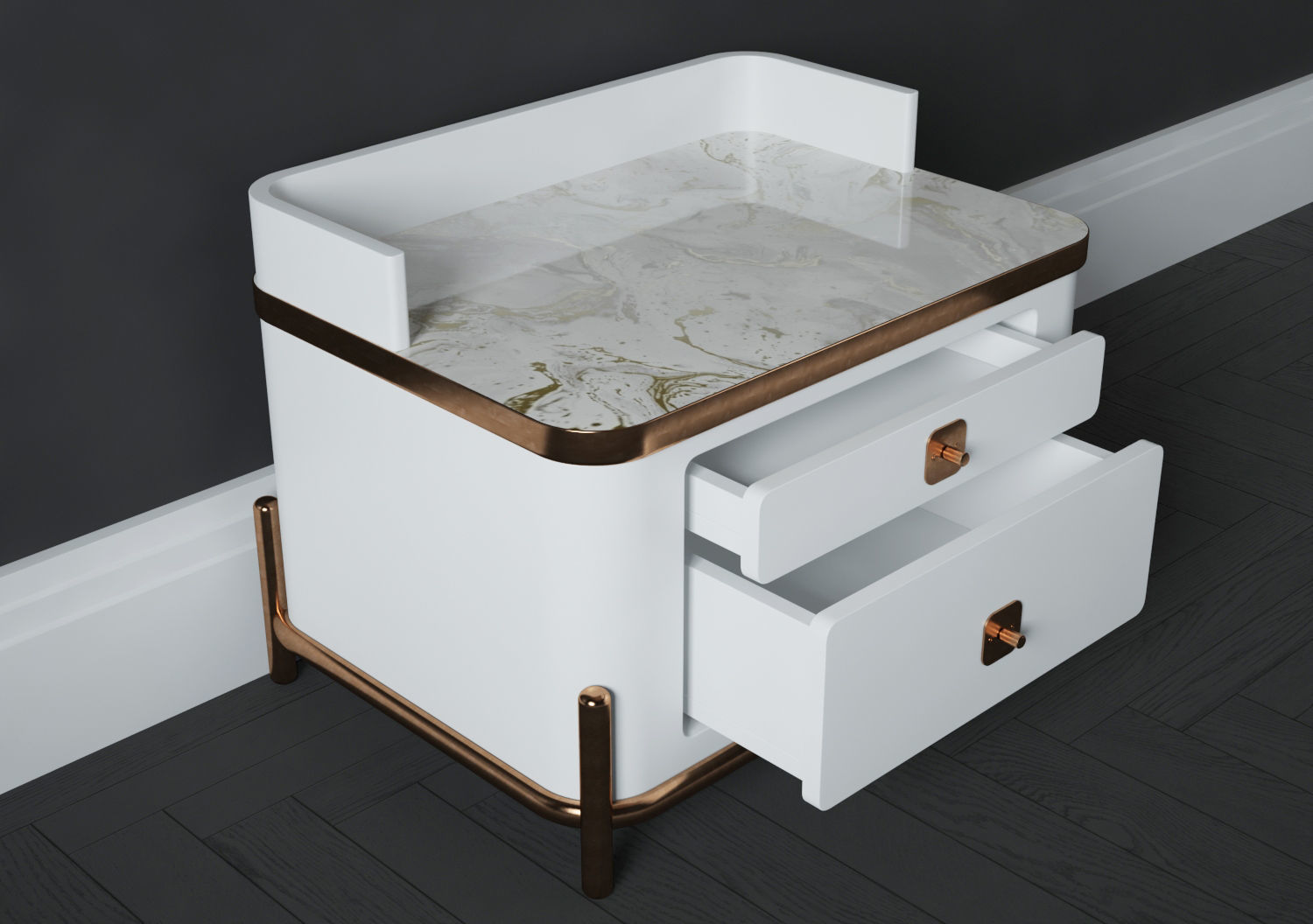 Kayra bedside table 3D model_4