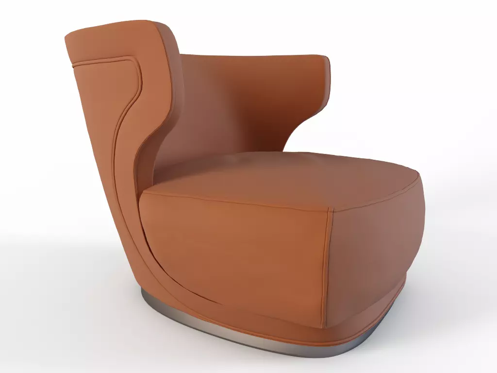 Armchair Etiennee 3D model