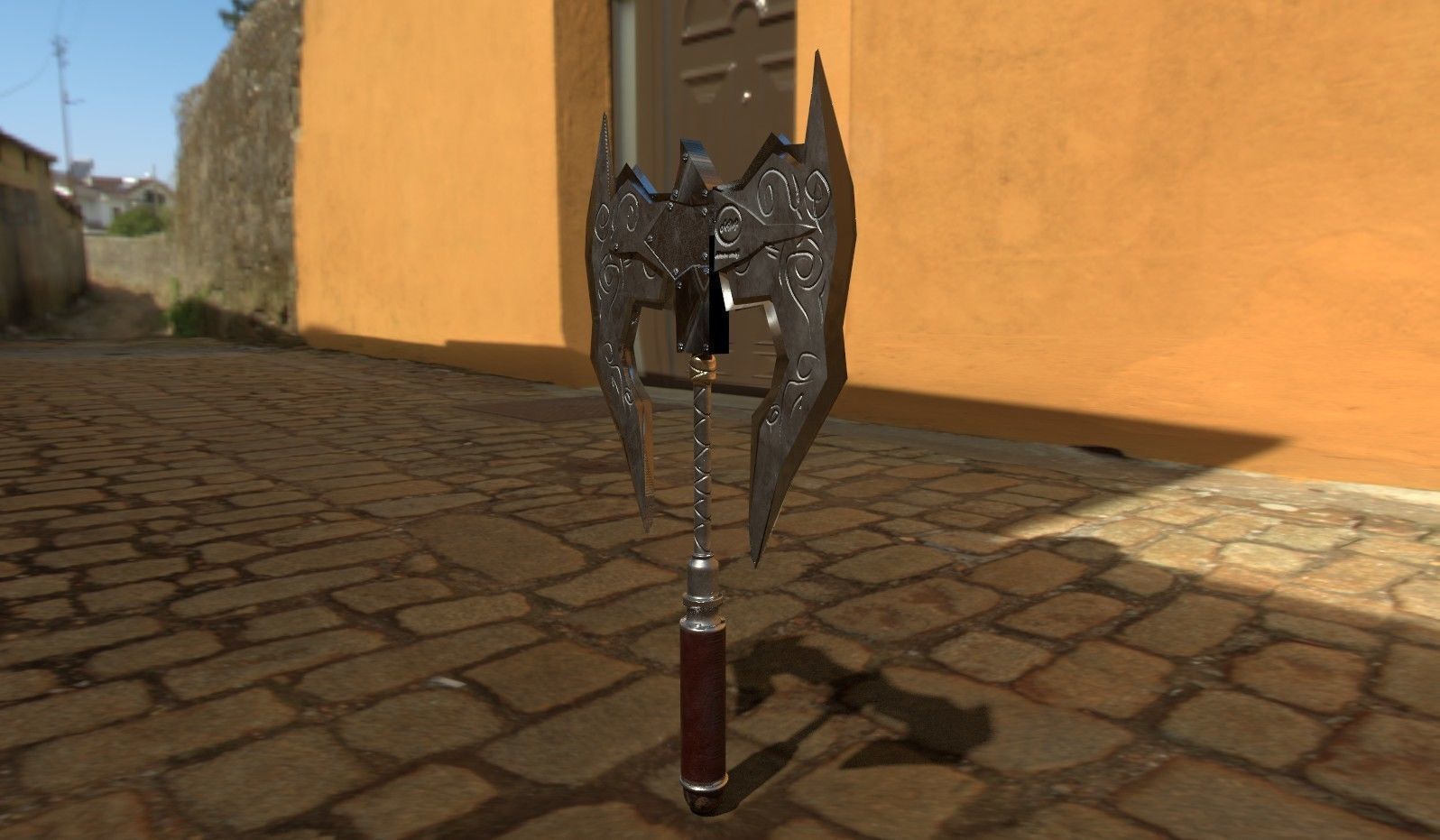 Gaming Sword 3D model_1