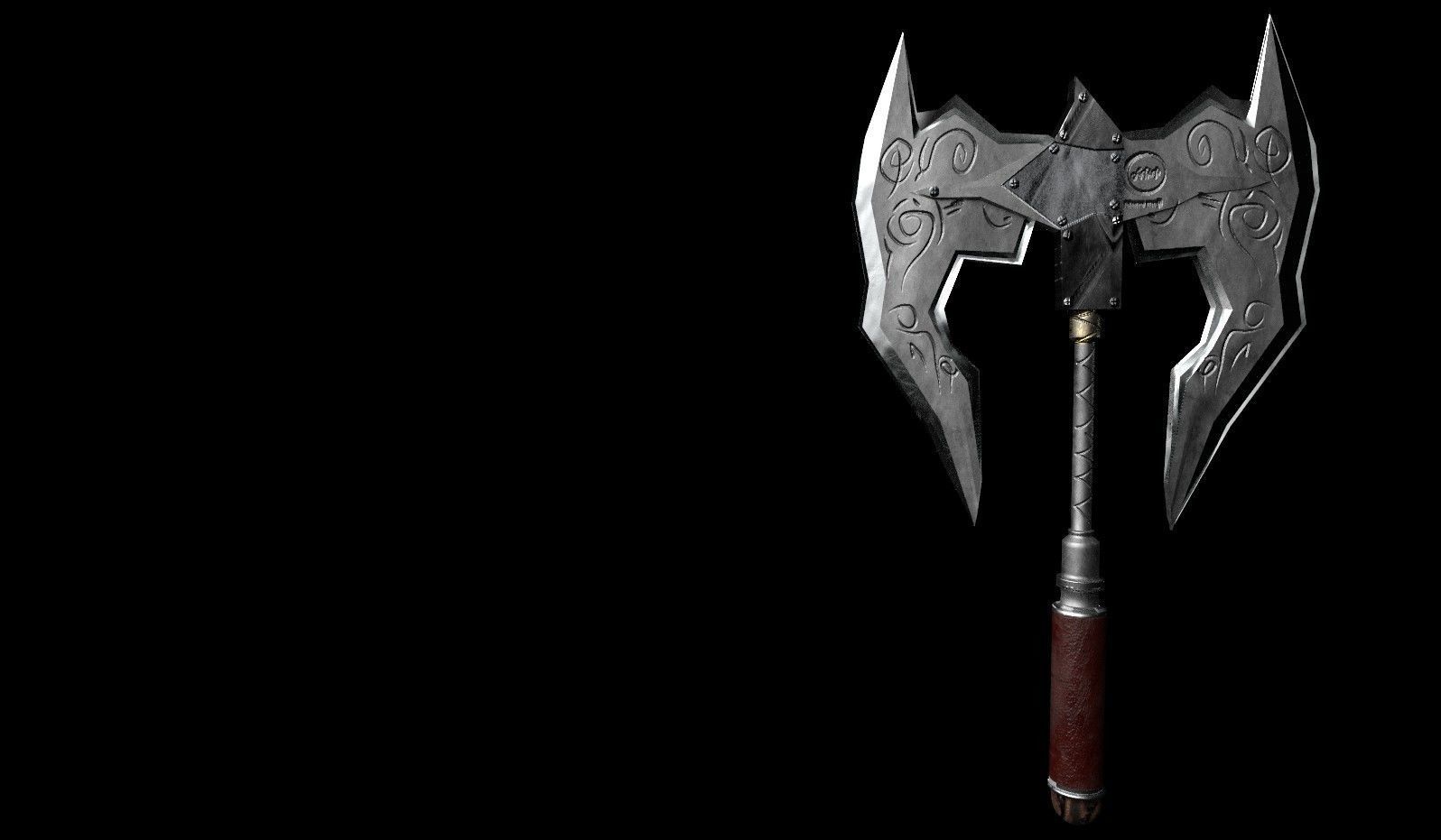 Gaming Sword 3D model_3