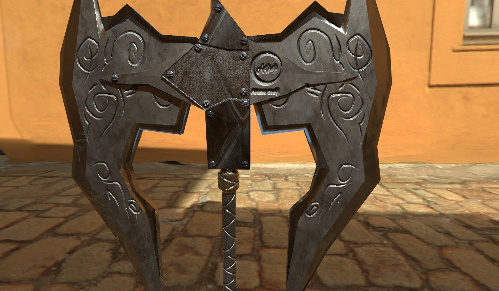 Gaming Sword 3D model_2