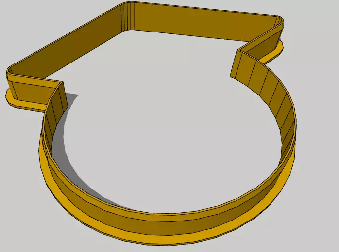 Graduate Cookie Cutter 3D print model_0